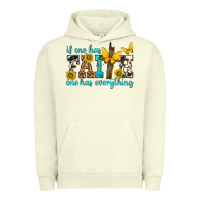 Pigment Pistachio if one has faith one has everything Urban Hoodie - texasbilliewilder