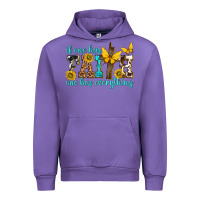 Tulip if one has faith one has everything Urban Hoodie - texasbilliewilder
