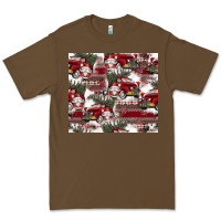 Cacao vintage christmas car pattern Premium Tee - CowhideDigitalArt