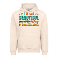 Sandshell its a beautiful day to leave me alone Urban Hoodie - texasbilliewilder