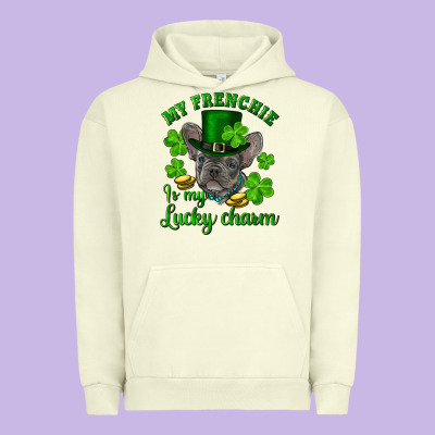 Urban Hoodie st.patrick's day my french bulldog is my lucky charm