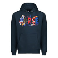 American Nurse Premium Hoodie | Teevron