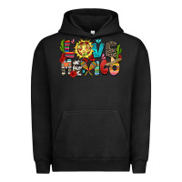 Pigment Black love mexico Urban Hoodie - Zillion Design Studio