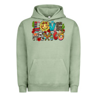 Pigment Oil Green love mexico Urban Hoodie - Zillion Design Studio