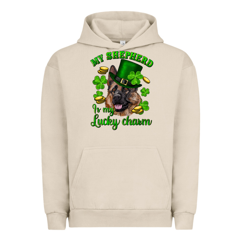 St.patrick's Day My Shepherd Is My Lucky Charm Urban Hoodie by RanaPortraitStore | Teevron