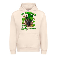 Sandshell st.patrick's day my shepherd is my lucky charm Urban Hoodie - RanaPortraitStore