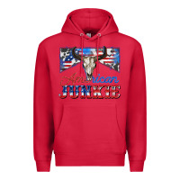 Cardinal American junkie Premium Hoodie - Zillion Design Studio