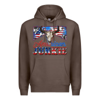 Coffee American junkie Premium Hoodie - Zillion Design Studio
