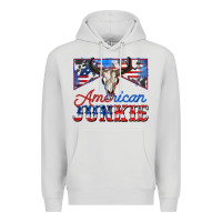 Dove Grey American junkie Premium Hoodie - Zillion Design Studio