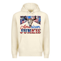 Sandshell American junkie Premium Hoodie - Zillion Design Studio