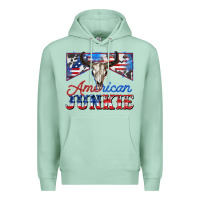 Seafoam American junkie Premium Hoodie - Zillion Design Studio