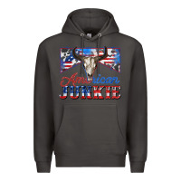 Smoke American junkie Premium Hoodie - Zillion Design Studio