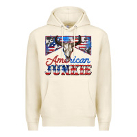 Tofu American junkie Premium Hoodie - Zillion Design Studio