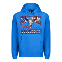 True Royal American junkie Premium Hoodie - Zillion Design Studio