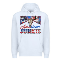 White American junkie Premium Hoodie - Zillion Design Studio