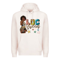 Pale Pink afro woman loc queen Premium Hoodie - texasbilliewilder