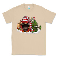 Mushroom christmas gnome and tree Classic Tee - FaDigitalArtStudio