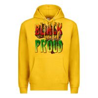 Lemon black and proud Premium Hoodie - texasbilliewilder
