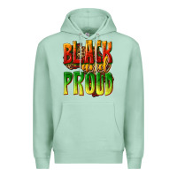 Seafoam black and proud Premium Hoodie - texasbilliewilder