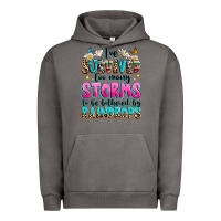 Pigment Tornado ive survived too many storms to be bothered by raindrops Urban Hoodie - texasbilliewilder