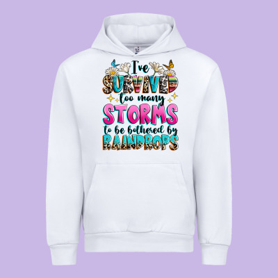 Urban Hoodie ive survived too many storms to be bothered by raindrops
