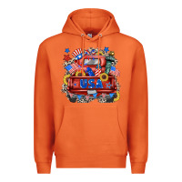 Carrot usa truck Premium Hoodie - Zillion Design Studio
