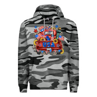 Slate Camo usa truck Premium Hoodie - Zillion Design Studio