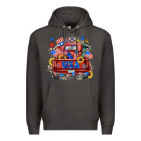 Smoke usa truck Premium Hoodie - Zillion Design Studio