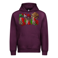 Mauve Wine it's in my own dna Urban Hoodie - Zillion Design Studio