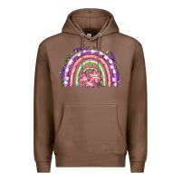 Chestnut Easter Floral Spring Rainbow Premium Hoodie - RanaPortraitStore