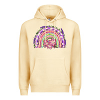 Pina Colada Easter Floral Spring Rainbow Premium Hoodie - RanaPortraitStore
