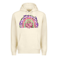 Sandshell Easter Floral Spring Rainbow Premium Hoodie - RanaPortraitStore