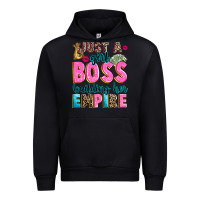 Black just a girl boss building her empire Urban Hoodie - texasbilliewilder