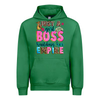 Emerald just a girl boss building her empire Urban Hoodie - texasbilliewilder