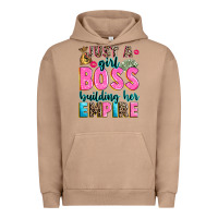 Pigment Burro just a girl boss building her empire Urban Hoodie - texasbilliewilder