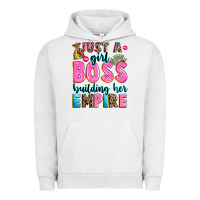 Pigment Lunar Rock just a girl boss building her empire Urban Hoodie - texasbilliewilder