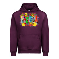 Mauve Wine taco fiesta Urban Hoodie - Zillion Design Studio