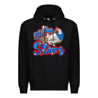 Black oh my stars chicken Premium Hoodie - Zillion Design Studio