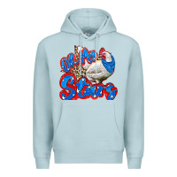 Blue Mist oh my stars chicken Premium Hoodie - Zillion Design Studio