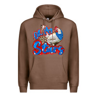 Chestnut oh my stars chicken Premium Hoodie - Zillion Design Studio
