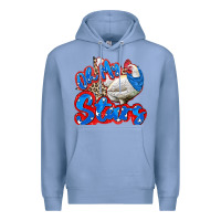 Colony Blue oh my stars chicken Premium Hoodie - Zillion Design Studio