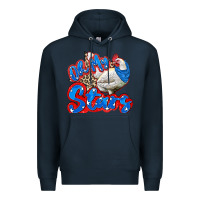 Navy oh my stars chicken Premium Hoodie - Zillion Design Studio