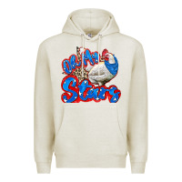 Oatmeal Heather oh my stars chicken Premium Hoodie - Zillion Design Studio