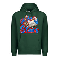 Sports Green oh my stars chicken Premium Hoodie - Zillion Design Studio