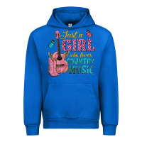 Cobalt just a girl who loves country music Urban Hoodie - texasbilliewilder