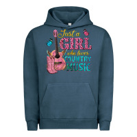 Just A Girl Who Loves Country Music Urban Hoodie | Teevron