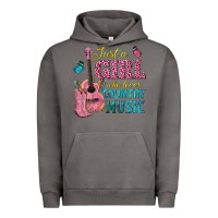 Pigment Tornado just a girl who loves country music Urban Hoodie - texasbilliewilder