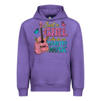 Tulip just a girl who loves country music Urban Hoodie - texasbilliewilder