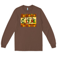 Chestnut do it for the culture mousepad Long Sleeve Tee - BarkalooDesign