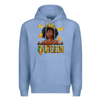 Colony Blue beautiful black queen Premium Hoodie - texasbilliewilder